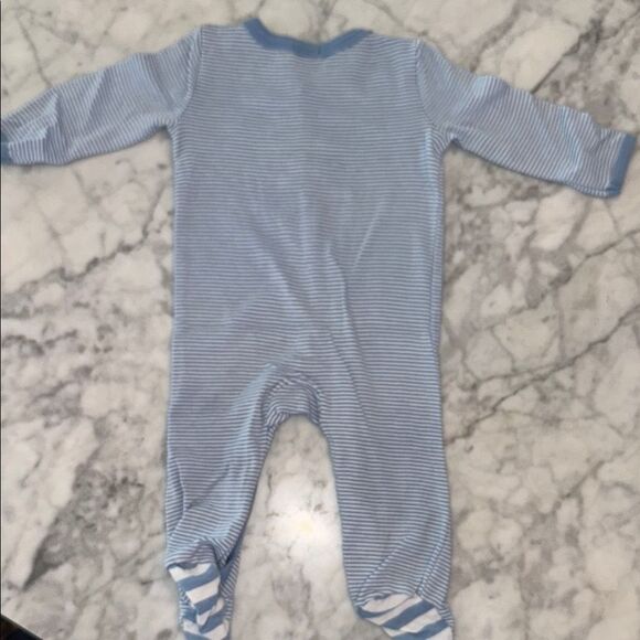 Splendid Blue Striped Kids Footie Bundle - Picture 3 of 6